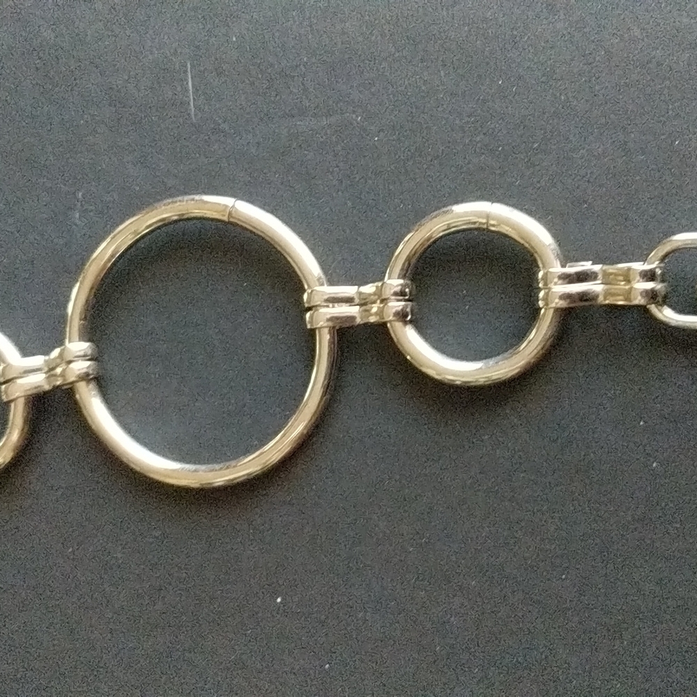 Silver Chain Loop Belt - Picture 3 of 5